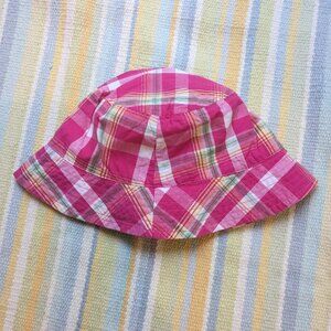 🛍️ BUNDLE ONLY | Jumping Beans pink plaid hat 2T-4T